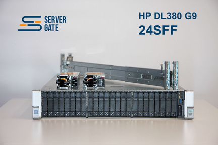 Сервер HP DL380 G9 24SFF 2x E5-2620v4 128 GB
