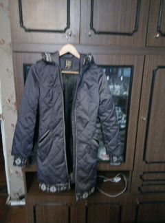 Куртка удлинённая на девочку (тёплая)