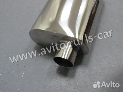 Глушитель прямоточный спортивный A0638