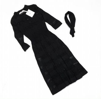 Платье Christian Dior с отстегивающимся воротником