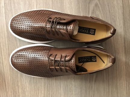 Кожаные ботинки