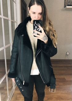 Дубленка авиатор