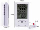 Цифровой термометр + гигрометр мт-298 объявление продам