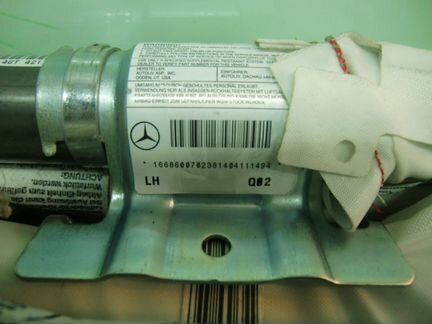 Головная подушка безопасности Mercedes W166