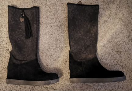 Две пары сапог замша DVF р.38 и Twin-Set р.39