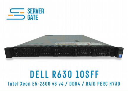 Сервер dell R630 10SFF 2 x E5-2698v3 32 GB