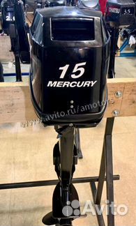 2Х-тактный лодочный мотор mercury15 Б/У 2012 года