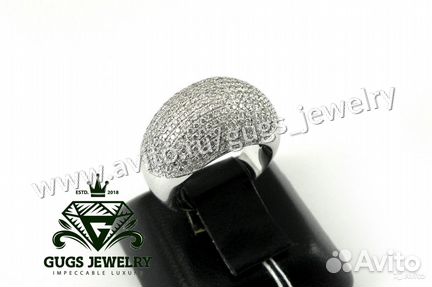 Новое золотое кольцо 13 гр. брилл 1.5 ct. 585 пр