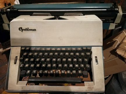 Пишущая машинка Optima