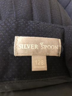 Школьная юбка и блузка р.122-128 Silver Spoon