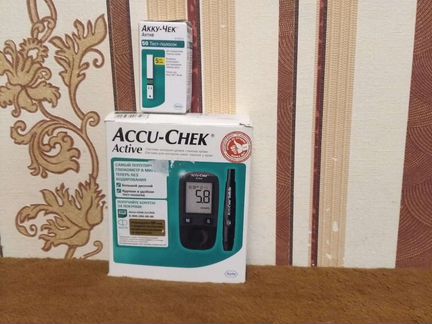 Глюкометр accu-chek Active + 50 тест-полосок