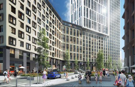 3-к квартира, 96 м², 10/32 эт.