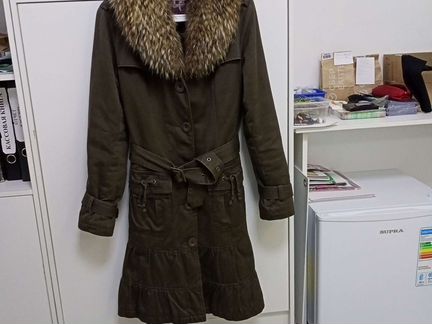 Джинсовое пальто женское 46-48